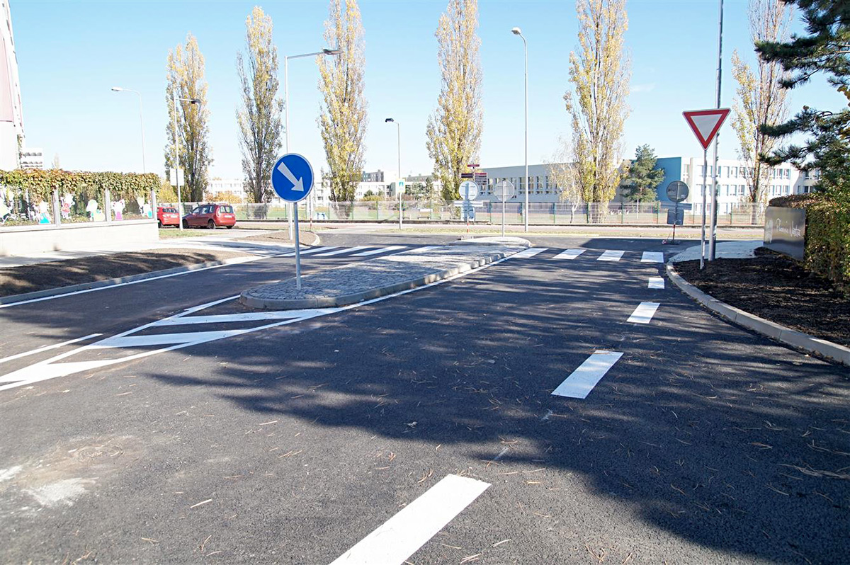 rekonstrukce ulice V Rokli MB