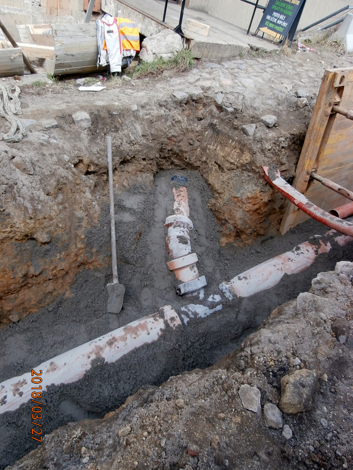 Ptácká ulice, obnova vodovodu